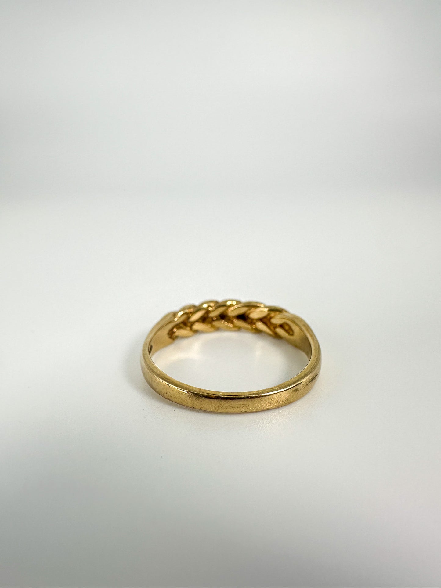 9ct Yellow Gold Keeper Ring