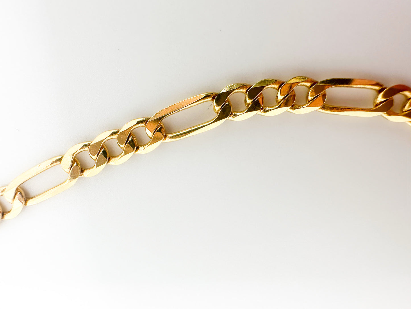 9ct Yellow Gold Figaro Chain - 20 Inch
