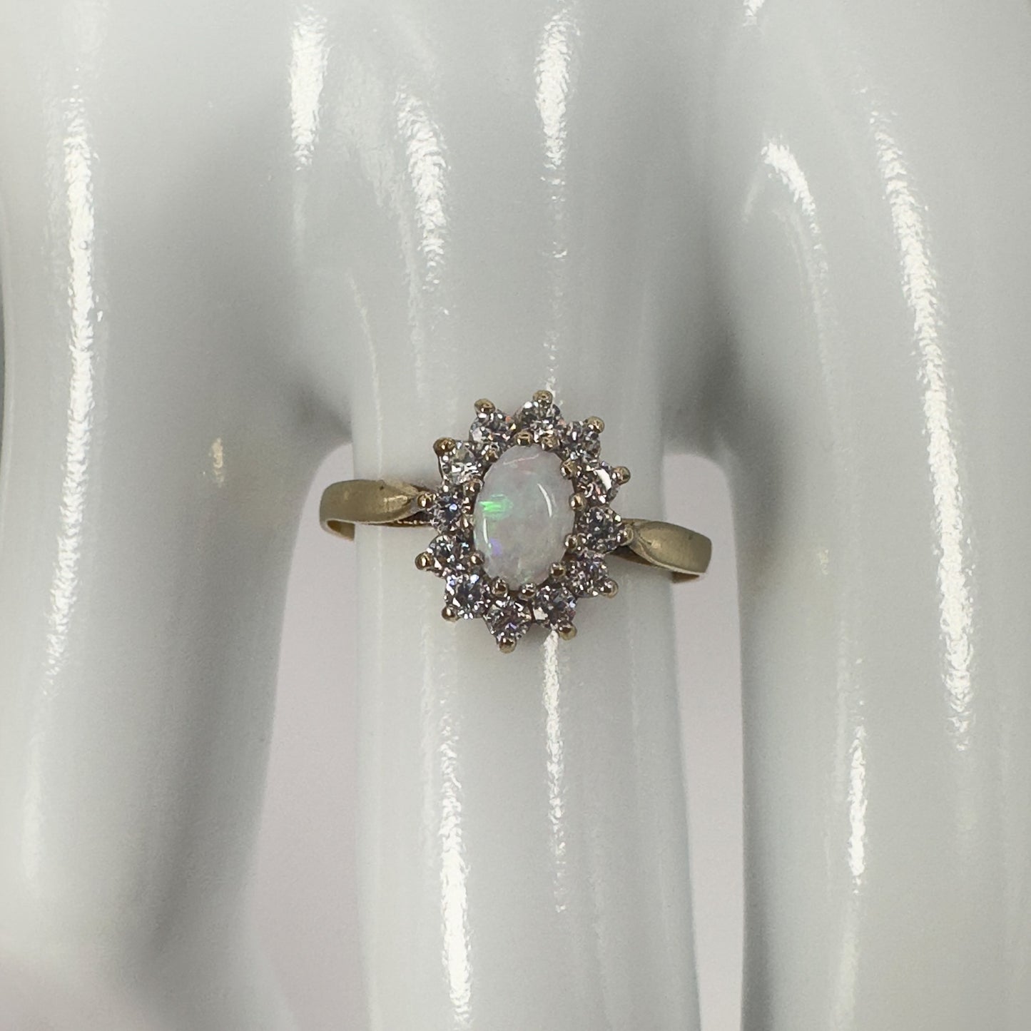 9ct Yellow Gold Opal Ring