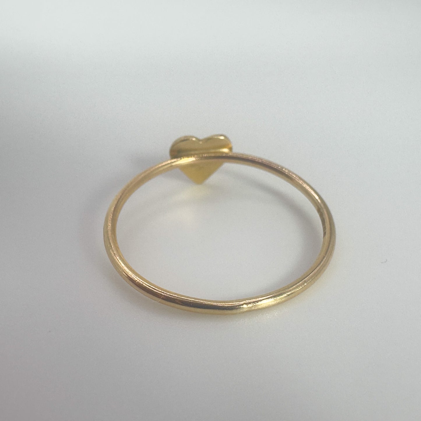 9ct Yellow Gold Tanzanite Love Ring