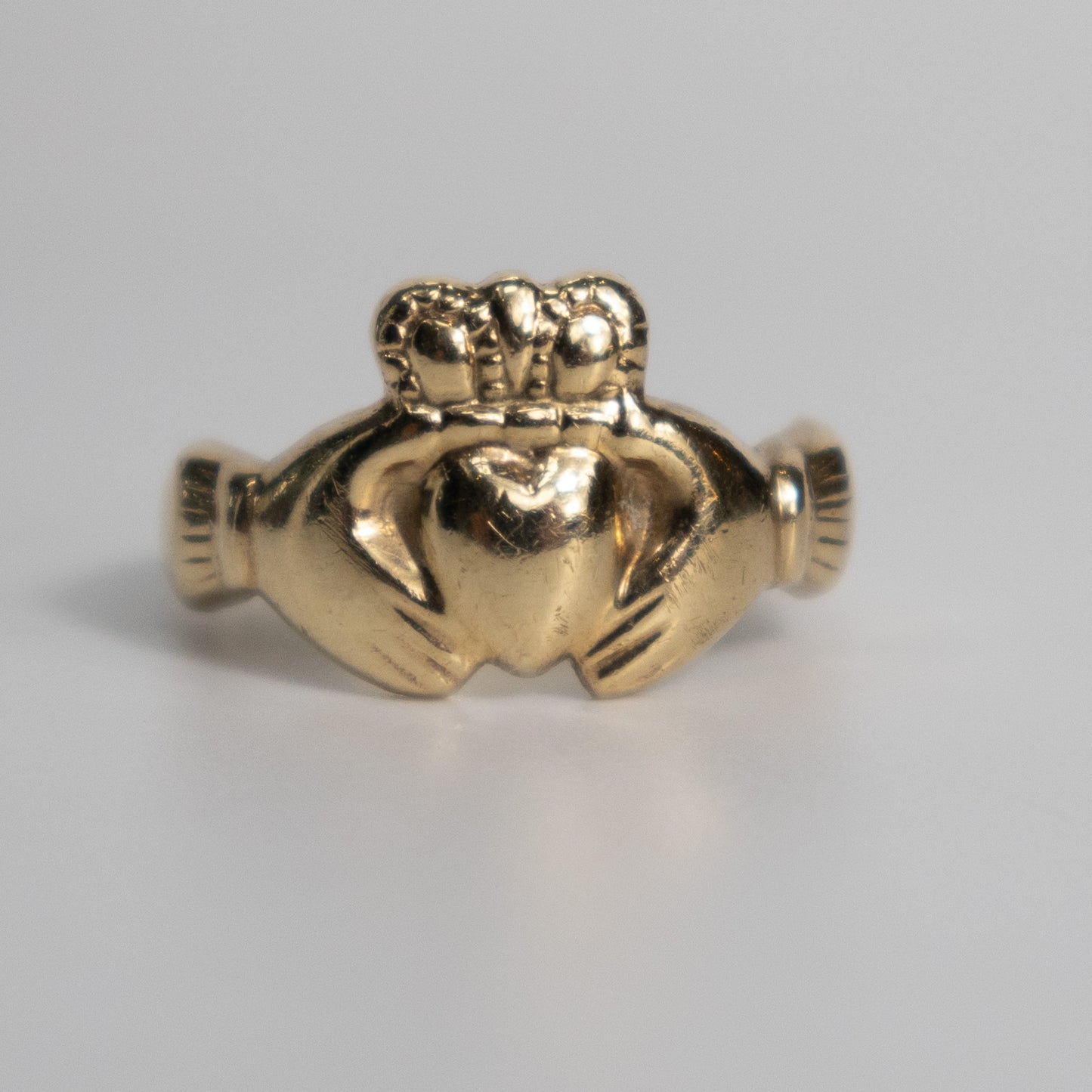 9ct Yellow Gold Claddagh Ring