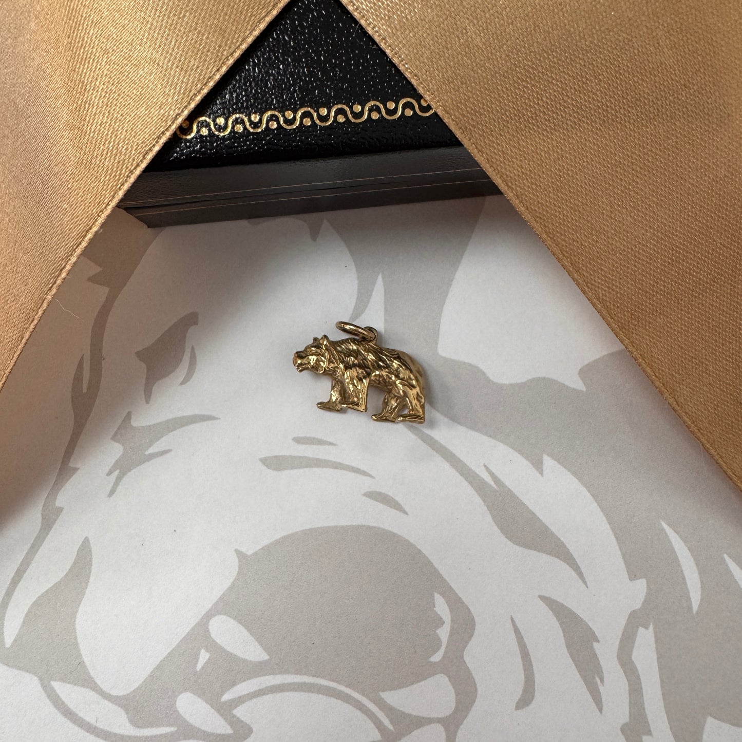 9ct Gold Bear Charm