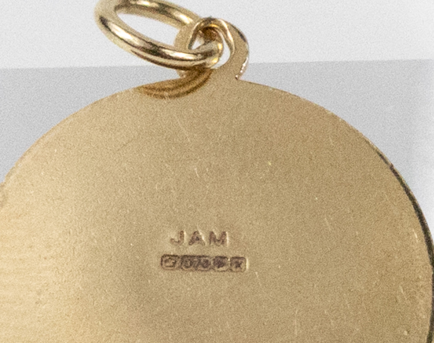 Second-Hand 9ct Gold Round St Christopher Pendant