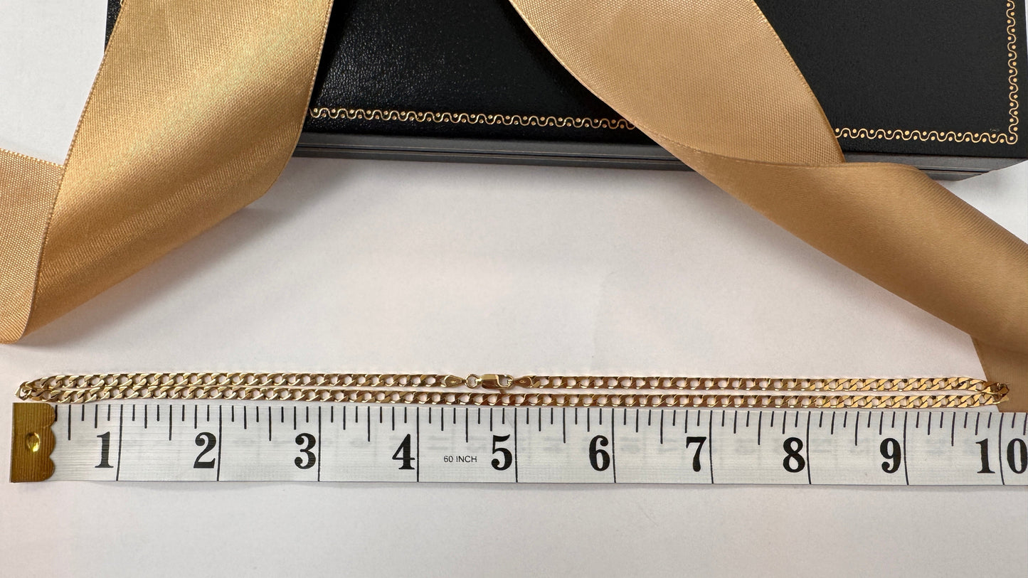 9ct Gold Curb Link Chain