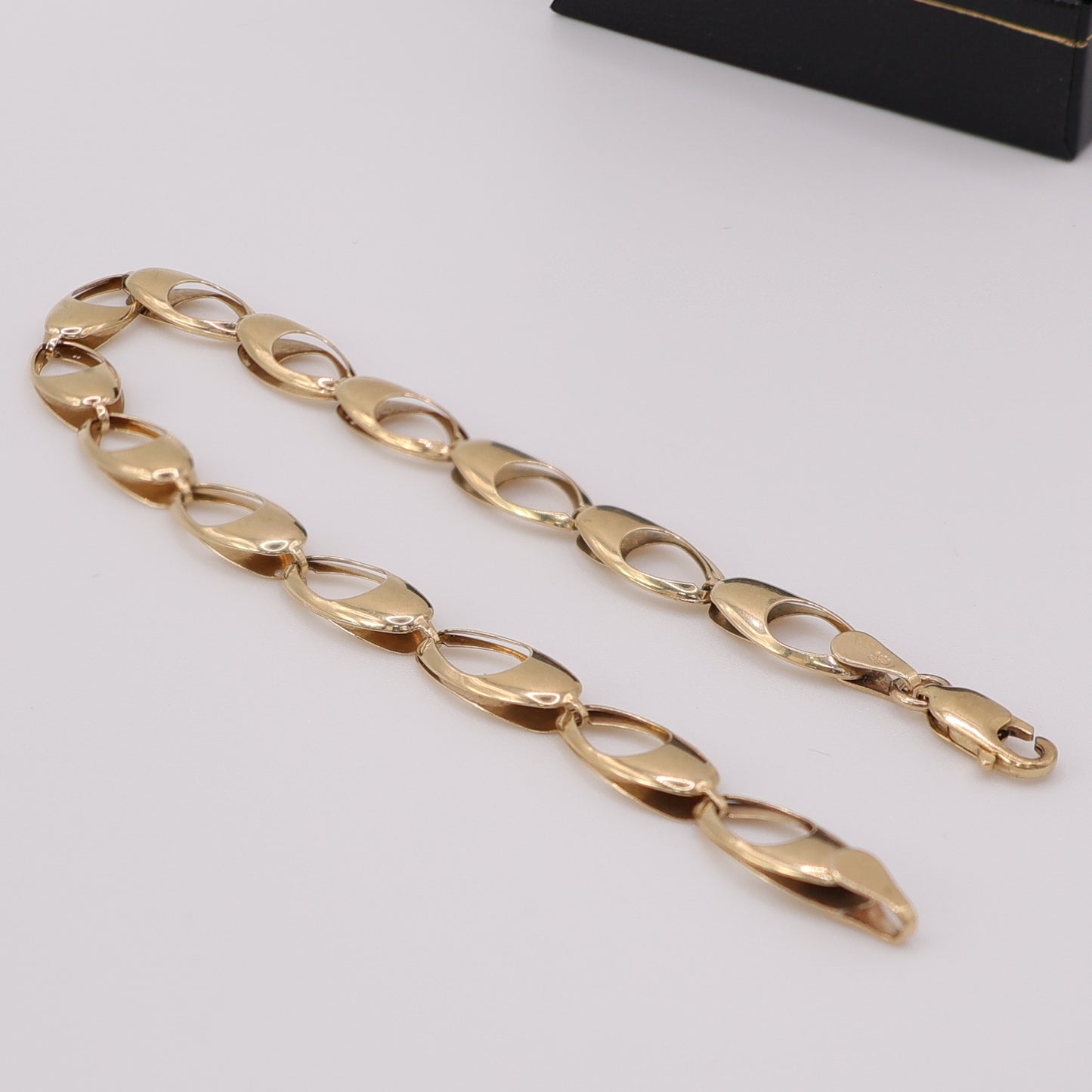 Second-Hand 9ct Gold Oval Link Bracelet