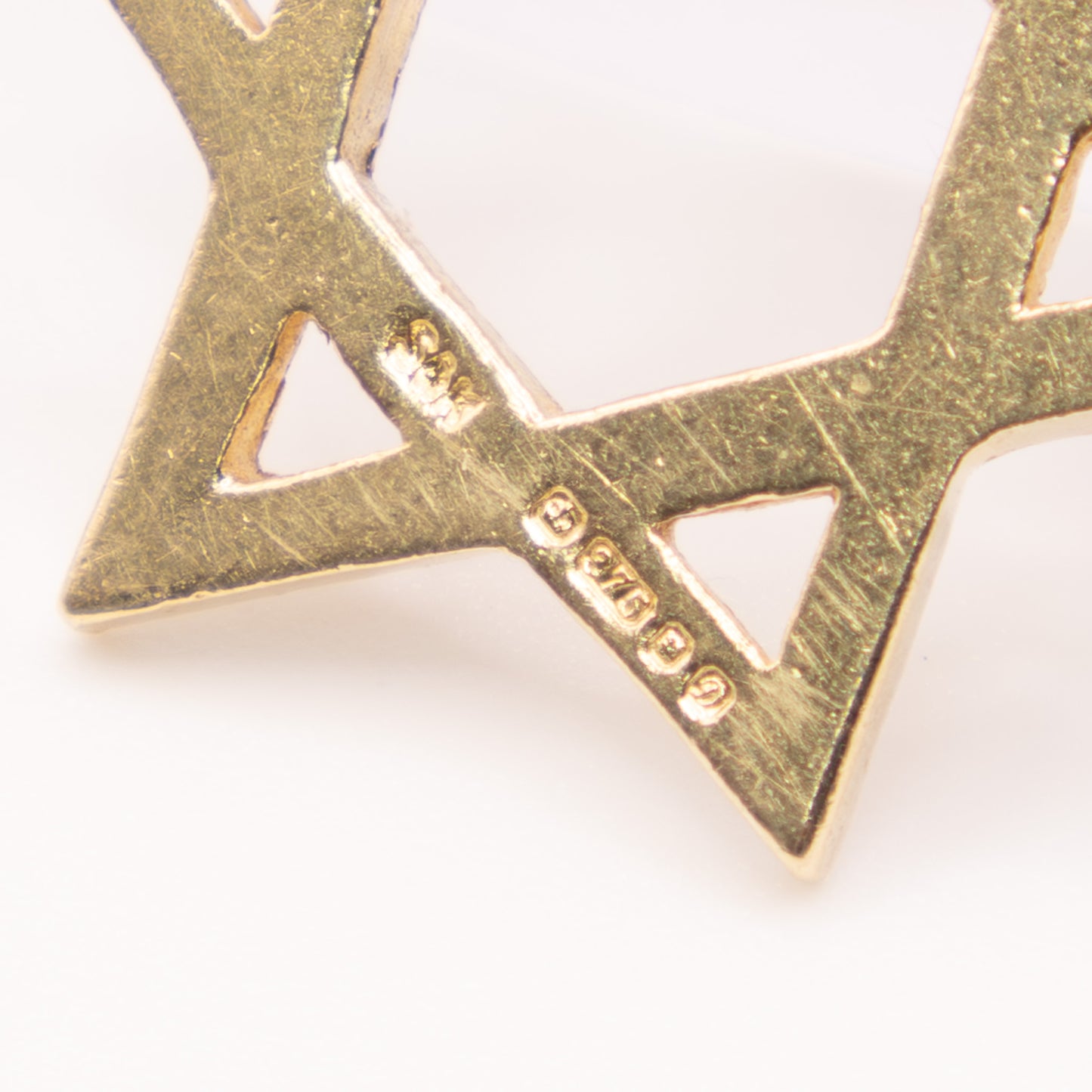 Second-Hand 9ct Yellow Gold Star of David Pendant