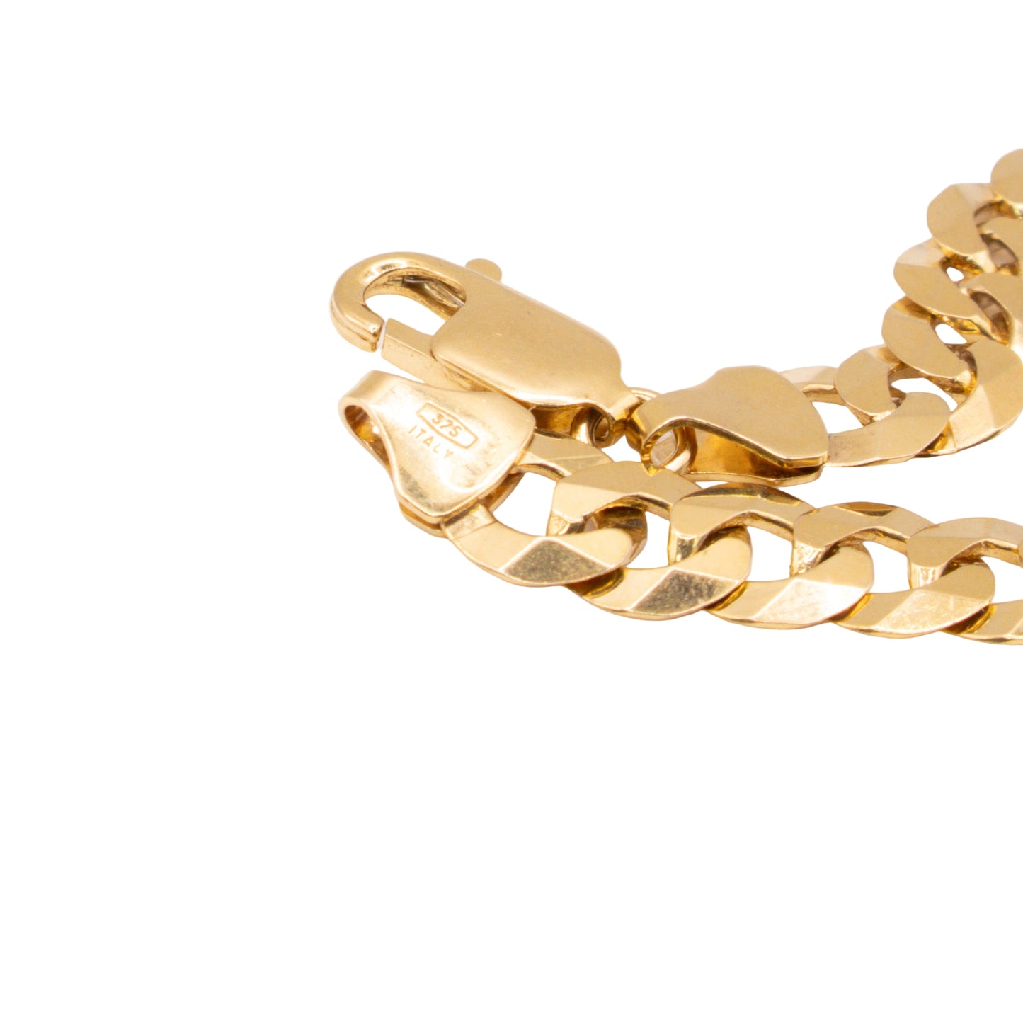 Second-Hand 9ct Yellow Gold Italian Curb Chain Necklace