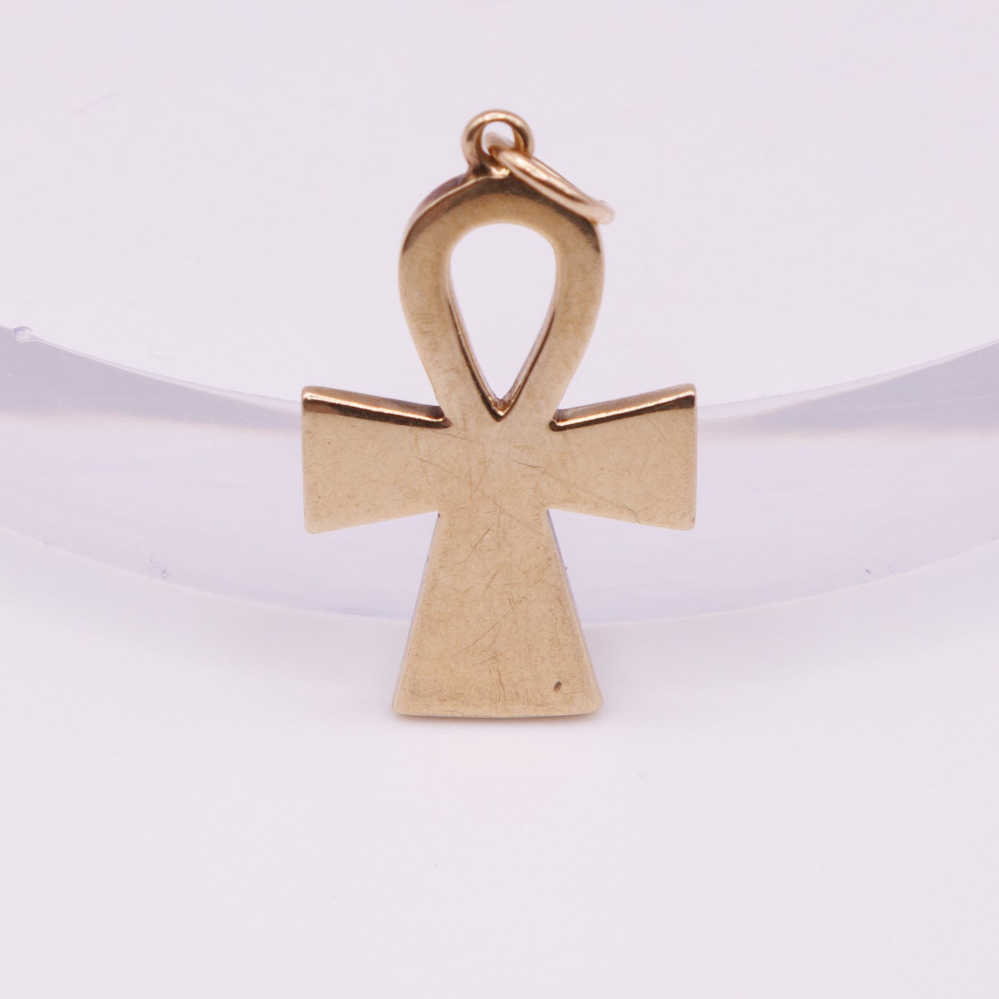 Second-Hand 9ct Yellow Gold Ankh Cross Pendant