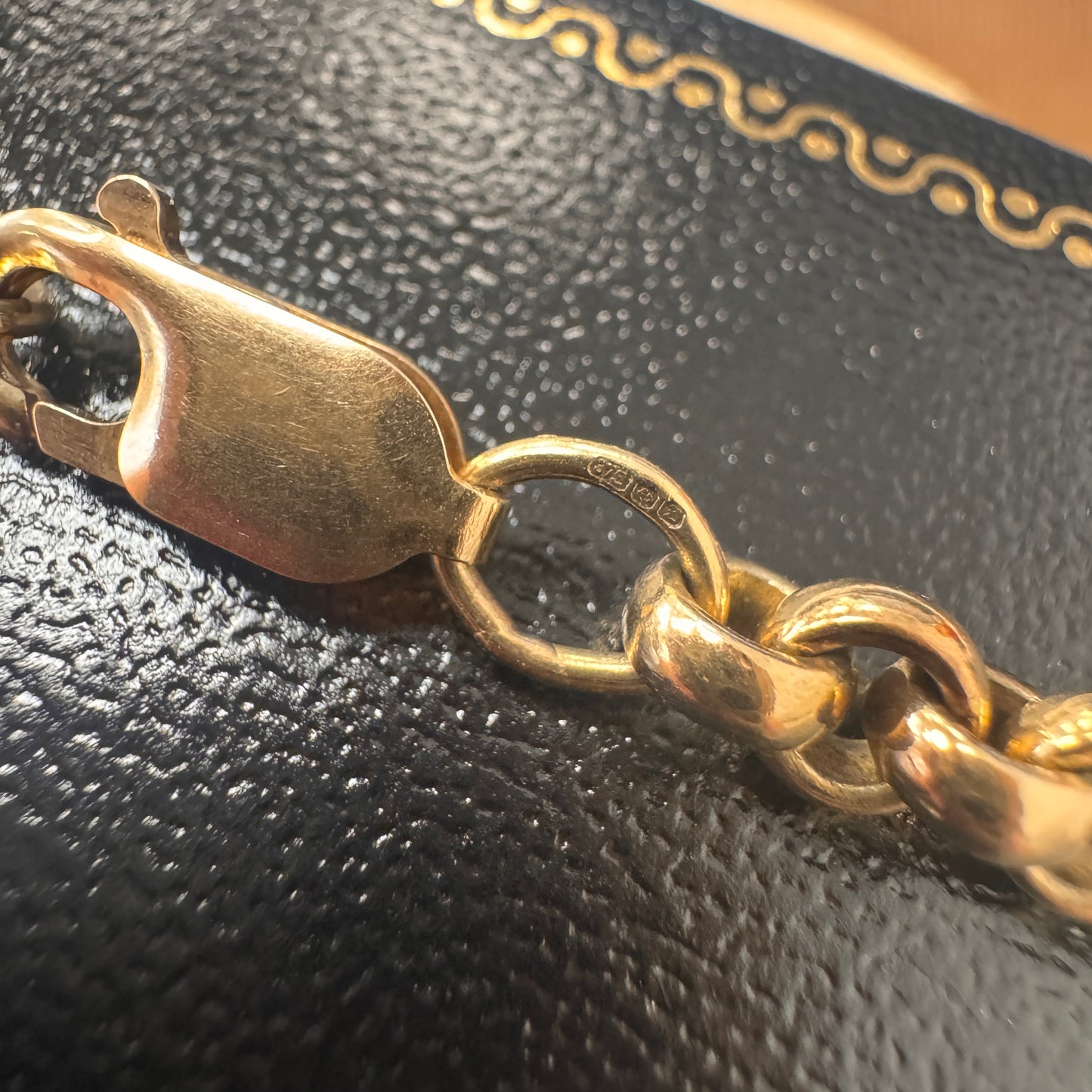 9ct Yellow Gold Belcher Chain – 24 Inches