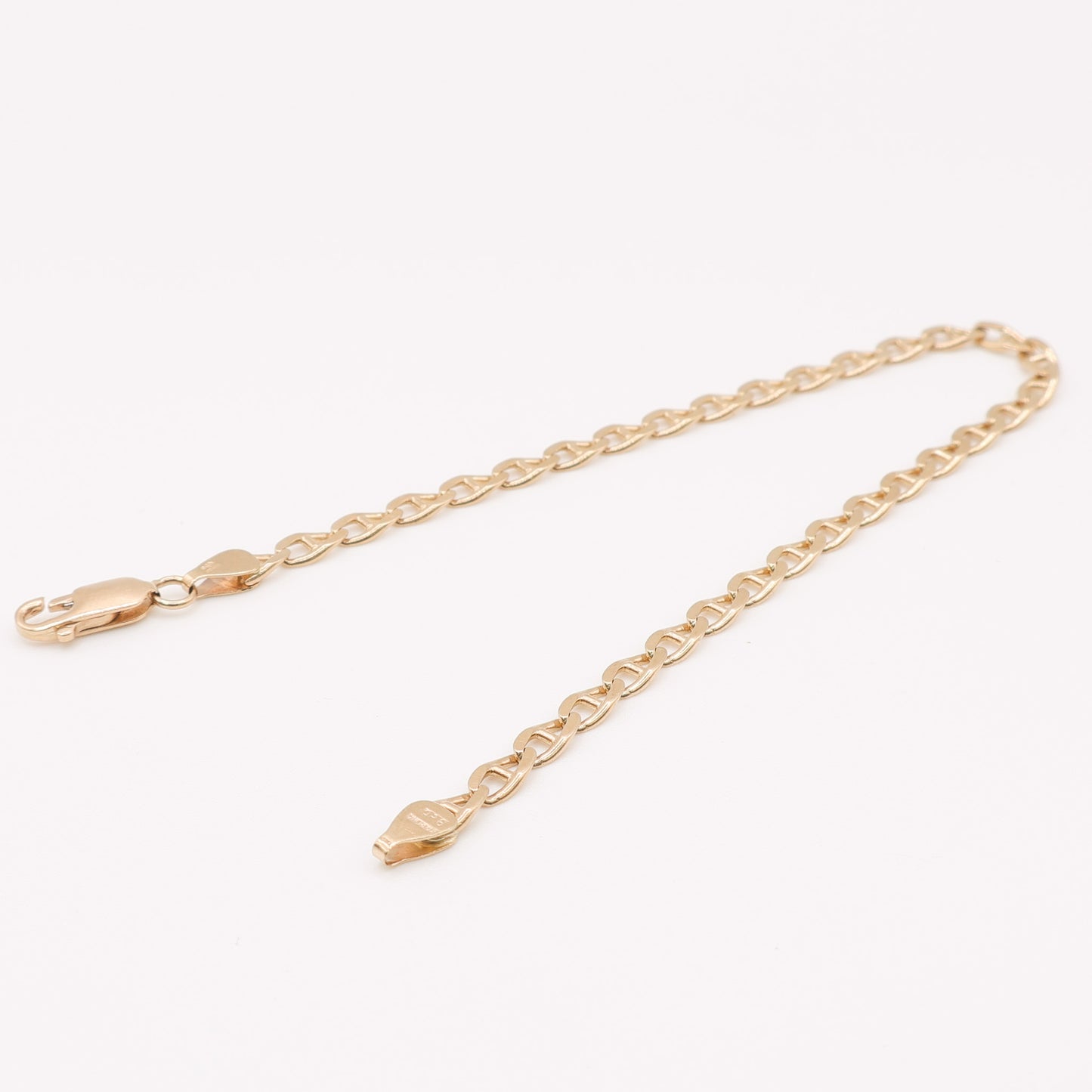 Second-Hand 9ct Yellow Gold Mariner Link Bracelet