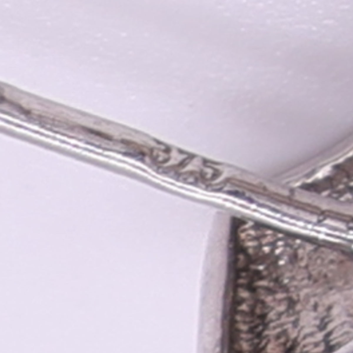 9ct White Gold Mini Hoop Earrings