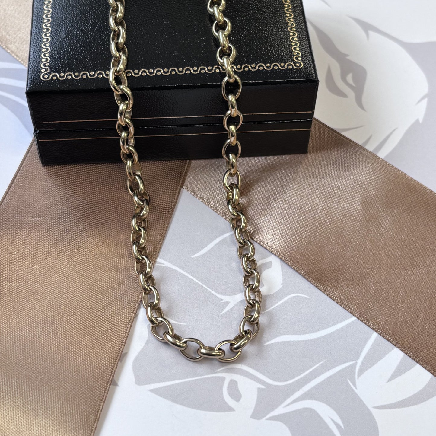9ct Gold Belcher Chain – 20 Inch