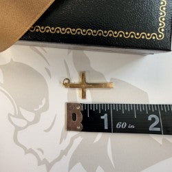 9ct Solid Gold Cross Pendant