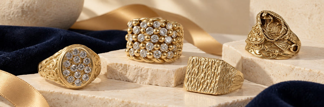 A Guide to Men’s Gold Rings