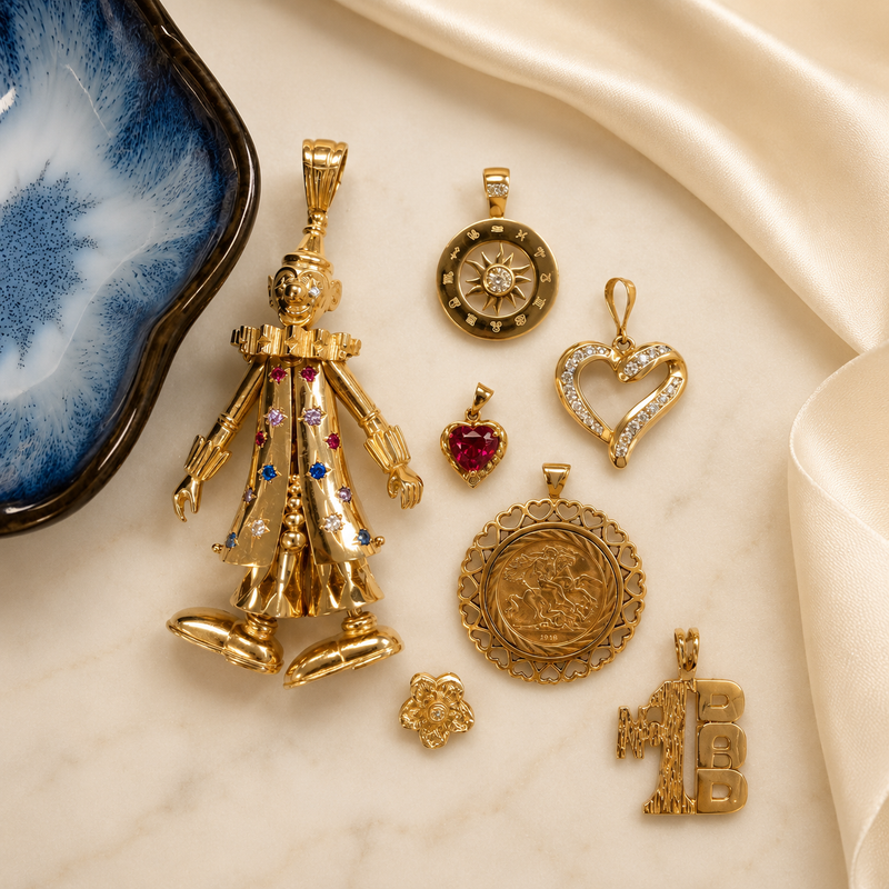 Gold Charms & Pendants