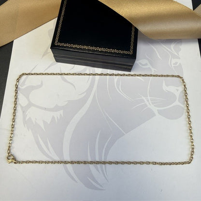 9ct Yellow Gold Belcher Chain Solid Gold - 20 Inch