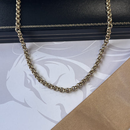 9ct Gold Belcher Chain – 20 Inch