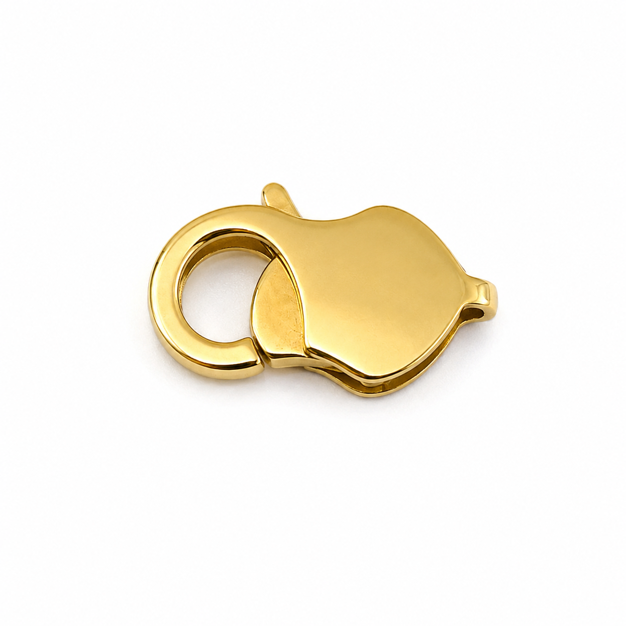 9ct Yellow Gold Large Trigger Lobster Fastener - 20mm