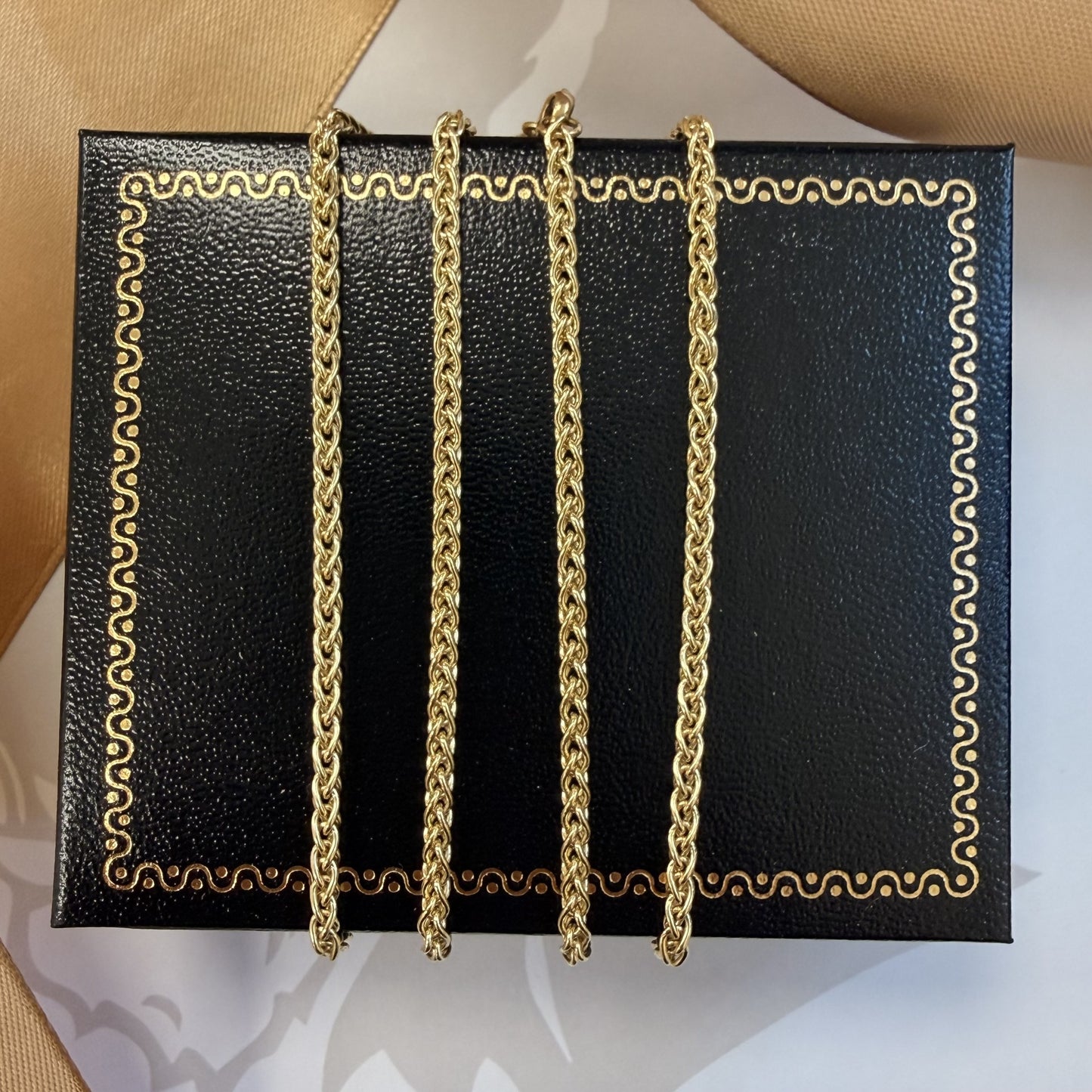 9ct Yellow Gold Chain Necklace - 20 Inch