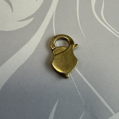 9ct Yellow Gold Large Trigger Lobster Fastener - 20mm