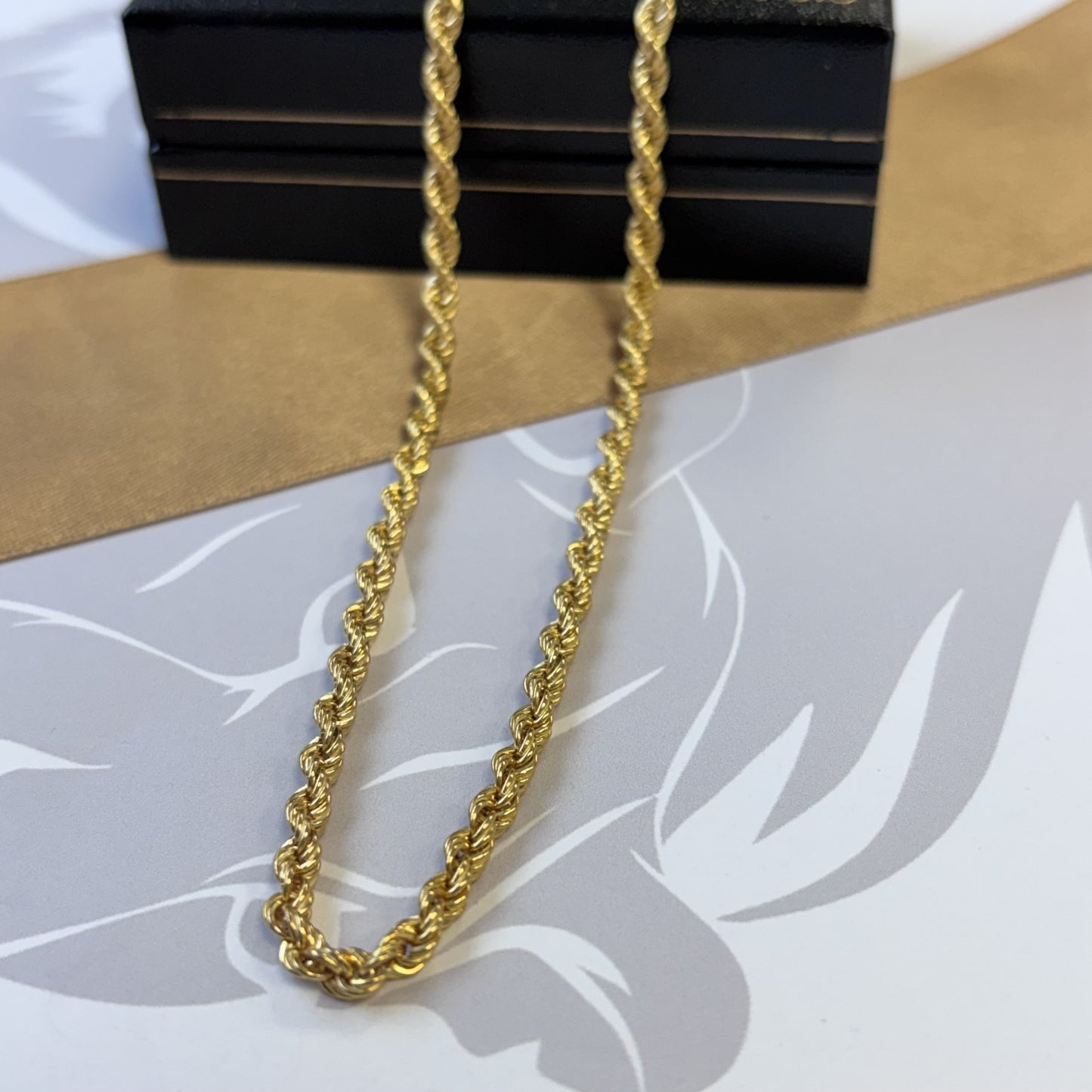 9ct Gold Rope Chain – 20 Inch