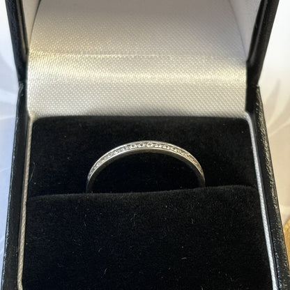 9ct Gold Diamond Half Eternity Ring