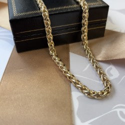 9ct Gold Spiga Chain – 20 Inch