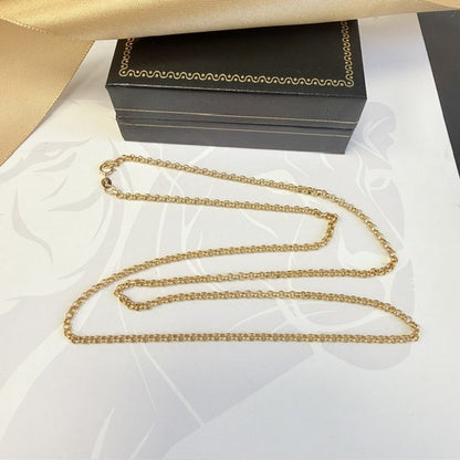 9ct Gold Extra Long Belcher Chain - 24 Inch