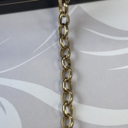 9ct Gold Belcher Chain – 20 Inch