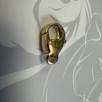 9ct Yellow Gold Extra Large Trigger Lobster Fastener - 25mm