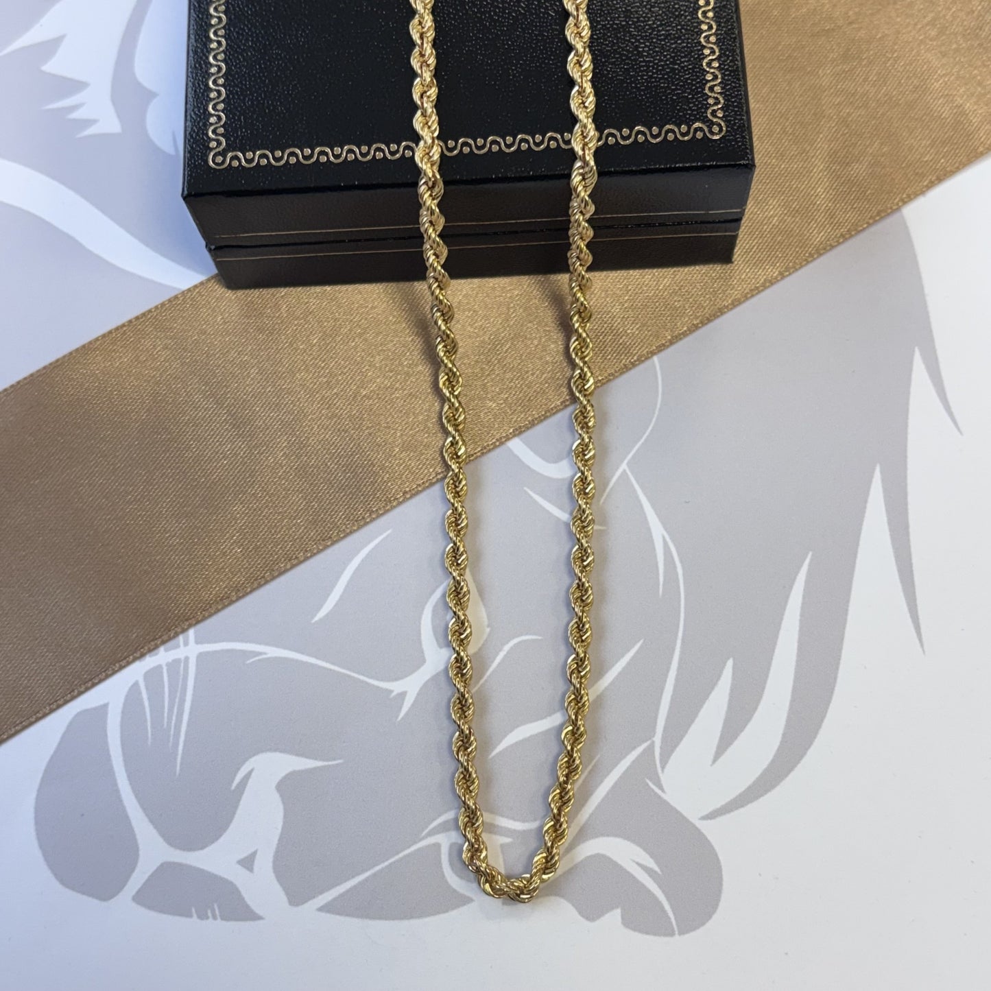 9ct Gold Rope Chain – 20 Inch