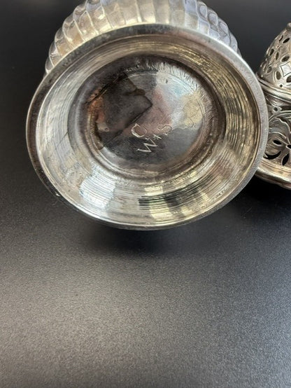 Rare Antique Queen Anne Britannia Silver Sugar Caster Charles Adam London 1707