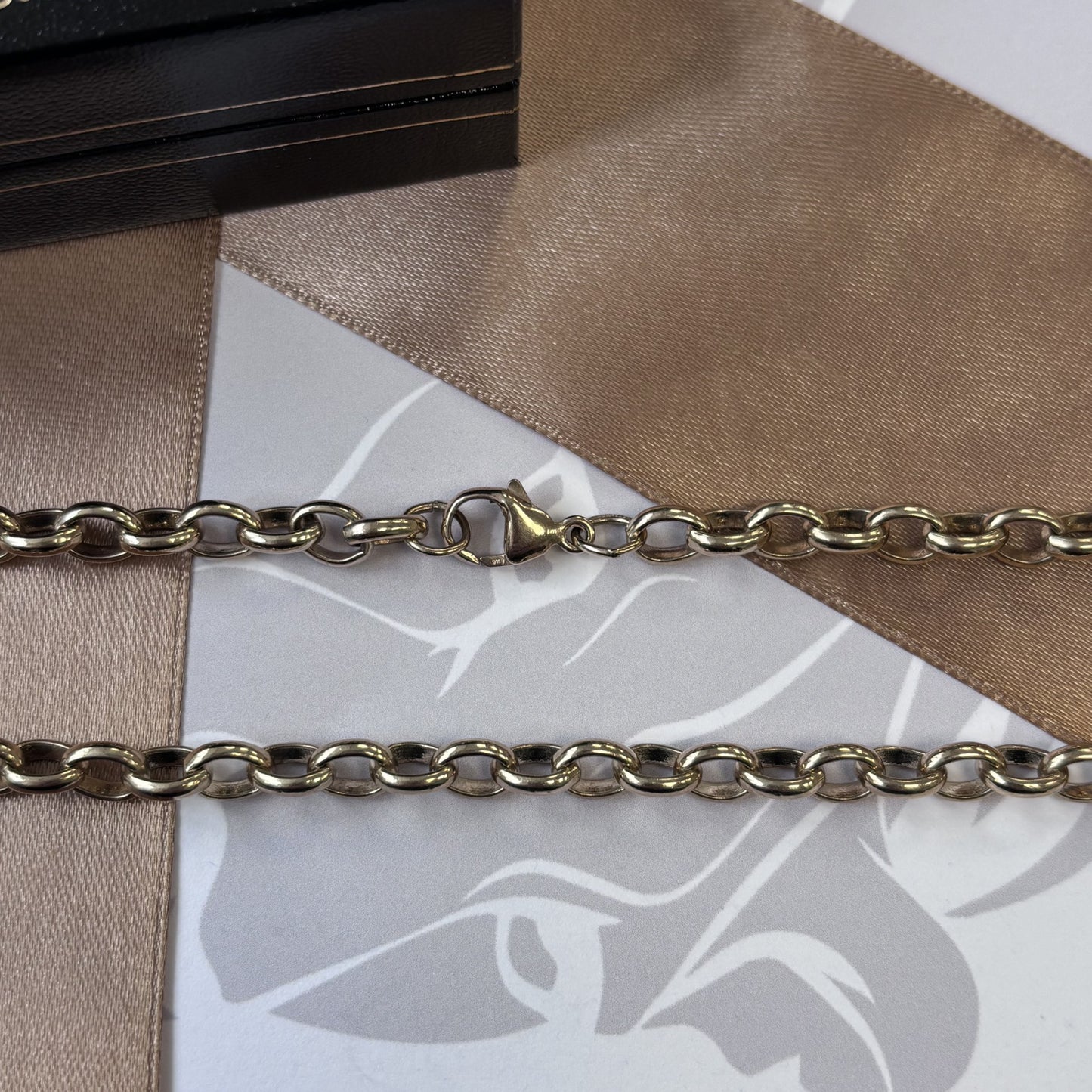 9ct Gold Belcher Chain – 20 Inch