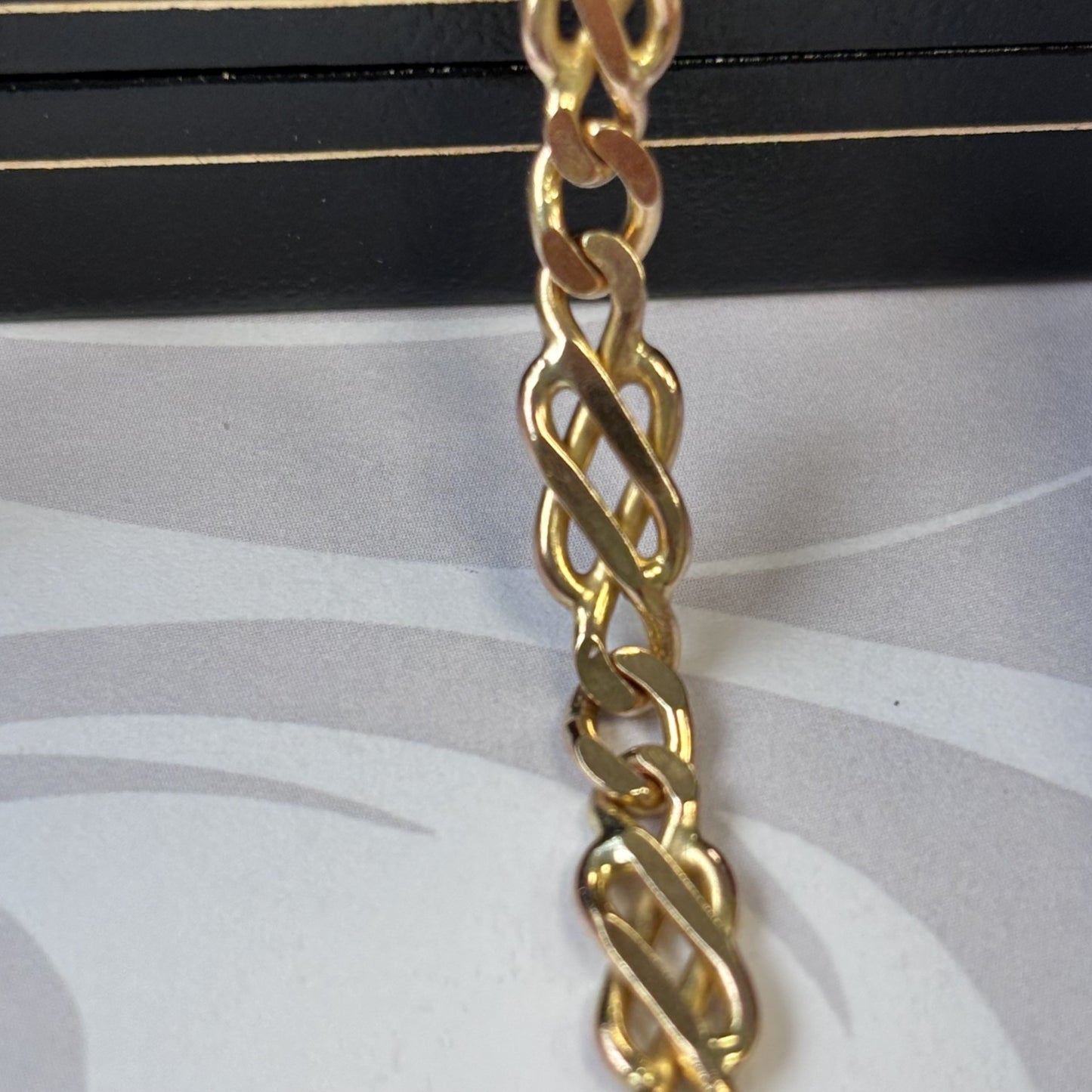9ct Gold Celtic Link Solid Gold Chain – 24 Inch