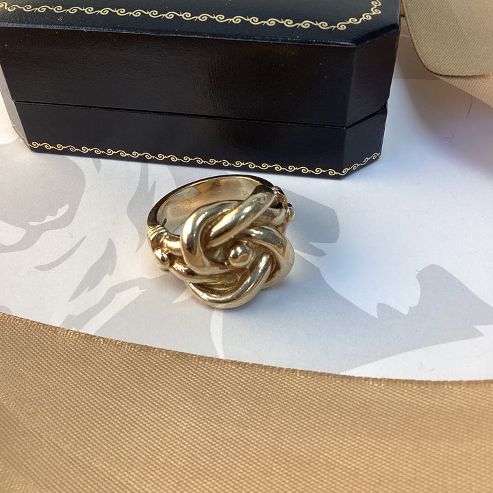 9ct Yellow Gold Knot Ring