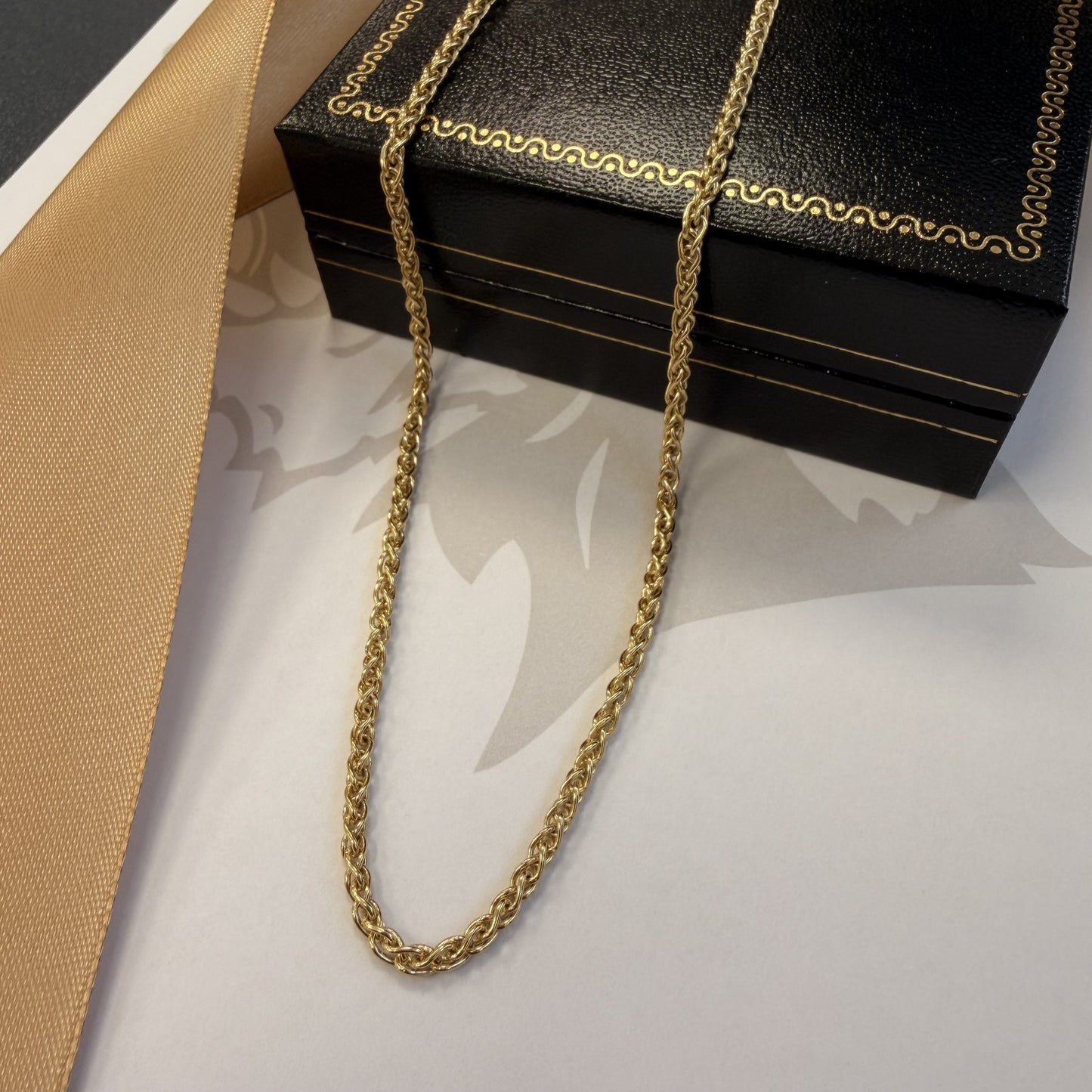 9ct Yellow Gold Chain Necklace - 20 Inch