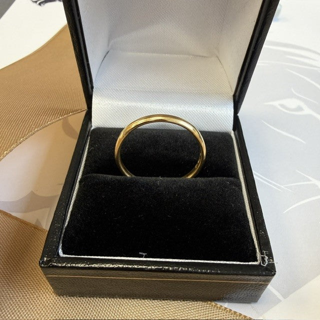 22ct Yellow Gold Wedding Ring 2.5mm Court