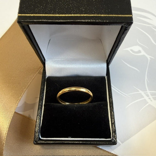 22ct Yellow Gold Wedding Ring 2.5mm Court