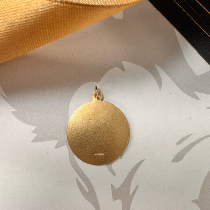 9ct Yellow Gold St. Christopher Pendant – view 3