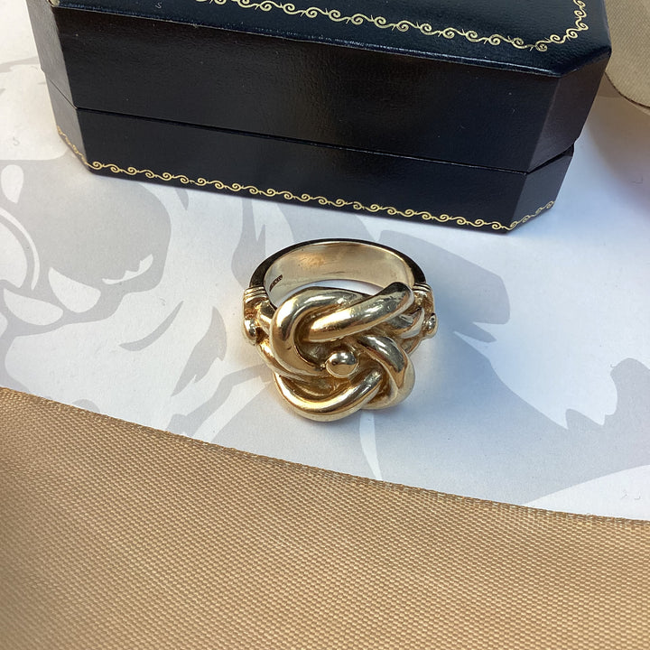 9ct Yellow Gold Knot Ring