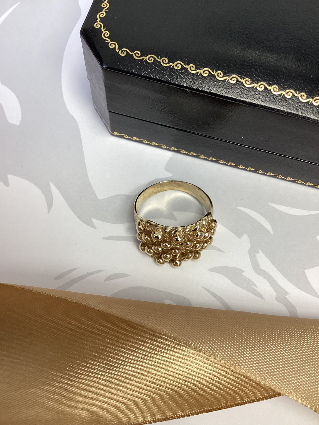 9ct Yellow Gold Keeper Ring