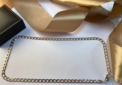 9ct Yellow Gold Curb Chain - 20 Inch