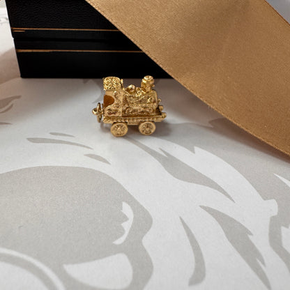 9ct Gold Steam Train Charm