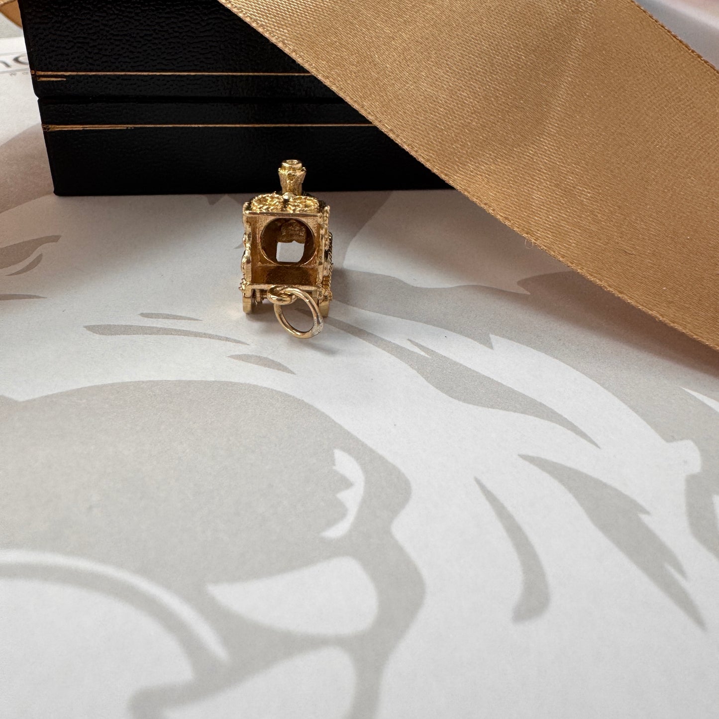9ct Gold Steam Train Charm
