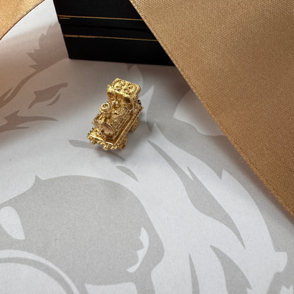 9ct Gold Steam Train Charm