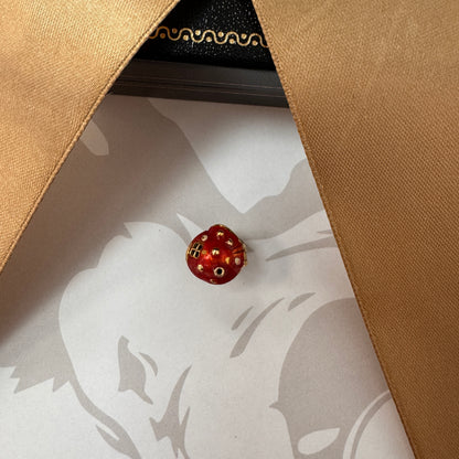 9ct Gold Opening Mushroom House Charm with DJ Inside