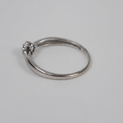 Second-Hand 9ct White Gold Diamond Cluster Ring