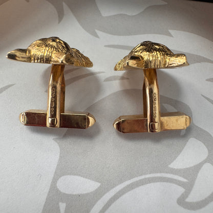 9ct Gold Novelty Mouse Cufflinks
