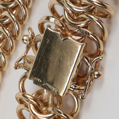 Second-Hand 9ct Yellow Gold Double Link Bracelet