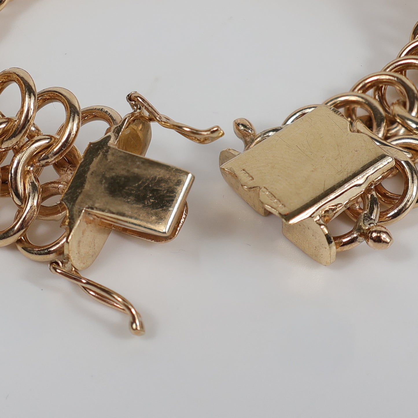 Second-Hand 9ct Yellow Gold Double Link Bracelet